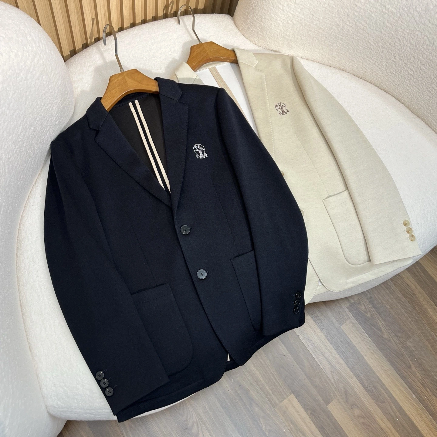 wg.luxury -- 2ru9588o wool cashmere 2colour item: E-F443J1232-2H